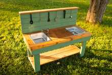 Load image into Gallery viewer, Painted Simple kitchen with backsplash & shelf (Centered)