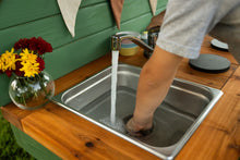 Load image into Gallery viewer, Painted Simple kitchen with backsplash & shelf (Centered)