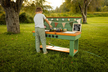 Load image into Gallery viewer, Painted Simple kitchen with backsplash & shelf (Centered)