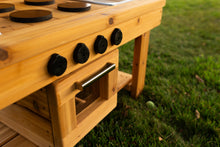 Load image into Gallery viewer, Centered Simple Kitchen with Oven (Stainless steel sinks and faucet)