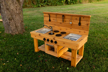 Load image into Gallery viewer, Centered Simple Kitchen with Oven (Stainless steel sinks and faucet)