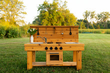 Load image into Gallery viewer, Centered Simple Kitchen with Oven (Stainless steel sinks and faucet)