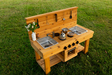 Load image into Gallery viewer, Centered Simple Kitchen with Oven (Stainless steel sinks and faucet)