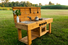 Load image into Gallery viewer, Centered Simple Kitchen with Oven (Stainless steel sinks and faucet)