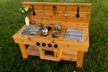 Load image into Gallery viewer, Centered Simple Kitchen with Oven (Stainless steel sinks and faucet)
