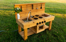 Load image into Gallery viewer, Centered Simple Kitchen with Oven (Clear Sinks)