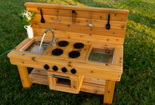 Load image into Gallery viewer, Centered Simple Kitchen with Oven (Clear Sinks)