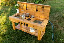 Load image into Gallery viewer, Centered Simple Kitchen with Backsplash (Clear Sinks)