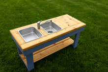 Load image into Gallery viewer, Painted Simple Mud Kitchen (with shelf)