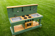 Load image into Gallery viewer, Fancy Painted Centered Oven Mud Kitchen