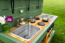 Load image into Gallery viewer, Fancy Painted Centered Oven Mud Kitchen