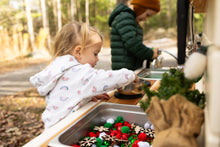 Load image into Gallery viewer, Fancy Painted Centered Oven Mud Kitchen
