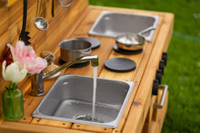 Load image into Gallery viewer, Fancy Centered Mud Kitchen with Oven