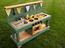 Load image into Gallery viewer, Fancy Painted Centered Oven Mud Kitchen