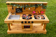 Load image into Gallery viewer, Fancy Centered Mud Kitchen with Oven