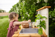 Load image into Gallery viewer, Painted Simple kitchen with backsplash & shelf (Centered)