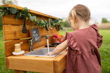 Load image into Gallery viewer, Fancy Centered Mud Kitchen with Oven