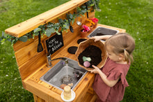 Load image into Gallery viewer, Fancy Centered Mud Kitchen with Oven