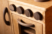 Load image into Gallery viewer, Cherry Hardwood Play Kitchen - Handmade in Canada