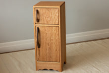 Load image into Gallery viewer, Cherry Hardwood Play Fridge - Handmade in Canada