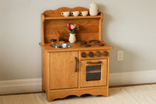 Load image into Gallery viewer, Cherry Hardwood Play Kitchen - Handmade in Canada