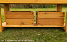Load image into Gallery viewer, Cedar Crates Set of 2