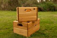 Load image into Gallery viewer, Cedar Crates Set of 2