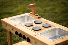Load image into Gallery viewer, Centered Simple Mud Kitchen (with shelf)