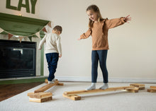 Load image into Gallery viewer, Outdoor Balance Beams and Stepping Stones