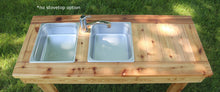 Load image into Gallery viewer, Simple Mud Kitchen (with shelf)