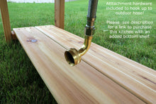 Load image into Gallery viewer, Simple Mud Kitchen (no shelf)