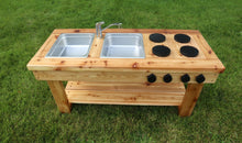 Load image into Gallery viewer, Simple Mud Kitchen (with shelf)