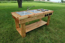 Load image into Gallery viewer, Simple Mud Kitchen (with shelf)