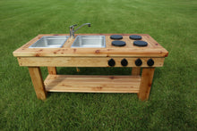 Load image into Gallery viewer, Simple Mud Kitchen (with shelf)