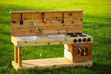 Load image into Gallery viewer, Fancy Mud Kitchen with Oven (Left Sinks)