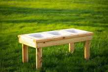 Load image into Gallery viewer, Indoor/Outdoor Triple Bin Sensory Table
