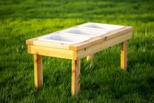 Load image into Gallery viewer, Indoor/Outdoor Triple Bin Sensory Table