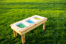 Load image into Gallery viewer, Indoor/Outdoor Triple Bin Sensory Table