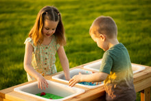 Load image into Gallery viewer, Indoor/Outdoor Triple Bin Sensory Table