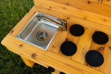 Load image into Gallery viewer, Centered Simple Kitchen with Oven (Stainless steel sinks and faucet)
