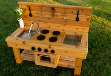 Load image into Gallery viewer, Centered Simple Kitchen with Oven (Clear Sinks)
