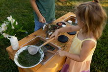 Load image into Gallery viewer, Centered Simple Mud Kitchen (Clear Sinks)
