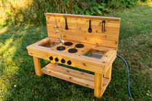 Load image into Gallery viewer, Centered Simple Kitchen with Backsplash (Clear Sinks)
