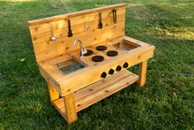 Load image into Gallery viewer, Centered Simple Kitchen with Backsplash (Clear Sinks)
