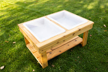 Load image into Gallery viewer, Extra Large 2 Bin Outdoor Sensory Table
