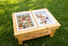 Load image into Gallery viewer, Extra Large 2 Bin Outdoor Sensory Table
