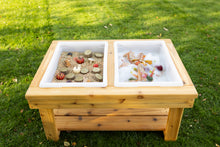 Load image into Gallery viewer, Extra Large 2 Bin Outdoor Sensory Table
