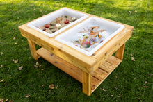 Load image into Gallery viewer, Extra Large 2 Bin Outdoor Sensory Table
