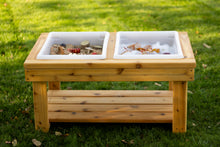 Load image into Gallery viewer, Extra Large 2 Bin Outdoor Sensory Table
