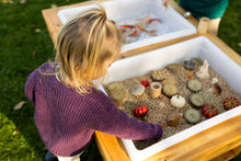 Load image into Gallery viewer, Extra Large 2 Bin Outdoor Sensory Table
